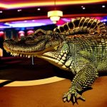 Can crocodiles play in casinos?